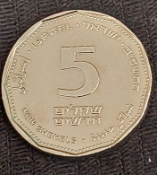 ISRAEL 5 Sheqalim   Coins Issue 2023  (5782 - התשפ"ב) EF - Israel