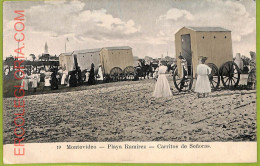 Af2729 - URUGUAY - VINTAGE POSTCARD - MONTEVIDEO - Playa Ramirez - Uruguay