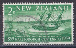 Nouvelle Zélande  1947 - 1959    Y&T  N °  375   Oblitéré - Usados