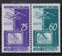 Italy   .  Y&T   .     672/673     .    **         .    MNH - 1946-60: Ungebraucht