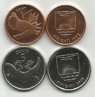 Kiribati 1 And 5 Cents 1979 - 1992. High Grade - Kiribati