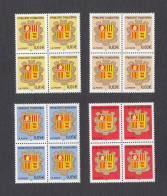 Andorra 2002-2003 - Escudo De Andorra (5v) - Bloques De 4 -  ** MNH - Nuevos