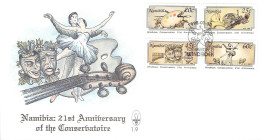 NAMIBIA - FDC 1992 CONSERVATOIRE / 4309 - Namibia (1990- ...)