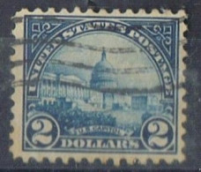 Sello 2 Dollars Bleu 19822, Capitolio Y Washington, Yvert 247 º - Oblitérés