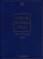 2002 Italia, Libro Annuale "buca Delle Lettere" Completo  Con Francobolli Già Montati E Custodia Ottime Condizioni - Full Years