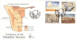 NAMIBIA - FDC 1991 WEATHER SERVICE / 4313 - Namibia (1990- ...)