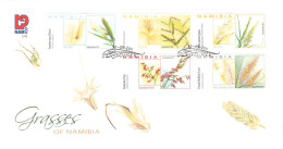 NAMIBIA - FDC 2011 GRASSES OF NAMIBIA / 4315 - Namibie (1990- ...)