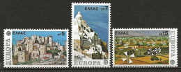 GRECE: **, N° YT 1242 à 1244, Série, Europa, TB - Unused Stamps