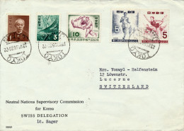 BF0178 / JAPAN - TOKYO  -  23.IV.56 , Neutral Nations Supervisory Commission For Korea - Storia Postale