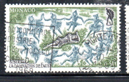 MONACO 1969 HECTOR BERLIOZ DANCE OF THE SYLPHS 30c USED USATO OBLITERE' - Used Stamps