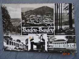 BADEN - BADEN - Saluti Da.../ Gruss Aus...