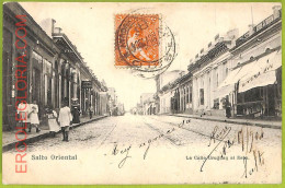 Af2766 - URUGUAY - VINTAGE POSTCARD  - Salto - 1904 - Uruguay