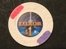 JETON / TOKEN LAS VEGAS 1$  CASINO LUXOR - Casino