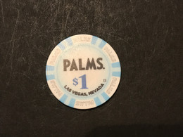 JETON / TOKEN LAS VEGAS 1$  CASINO PALMS - Casino