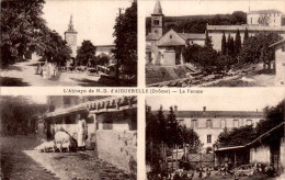 Montjoyer Canton Grignan L'Abbaye De Notre-Dame D'Aiguebelle Multi-Vues La Ferme Drôme 26230 Cpa Non Ecrite Au Dos B.E - Sonstige & Ohne Zuordnung