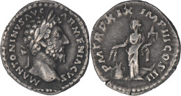 ROME - Denier - MARC AURELE - Annona - 165 AD - RARE - RIC.142 - 17-313 - The Anthonines (96 AD To 192 AD)