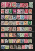 JAPAN COLLECTION. EARLY DEFINITIVES. 2 SHEETS USED. - Gebraucht