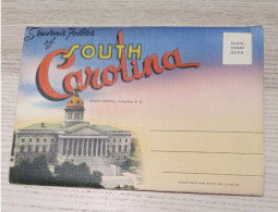 Carnet De Vues South Carolina - Souvenir Folder South Carolina - Carte Postale Ancienne - Otros & Sin Clasificación
