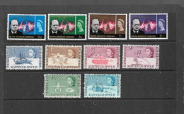 BRITISH ANTARCTIC TERRITORY COLLECTION.  CHURCHILL AND QEII. MOUNTED MINT - Nuevos