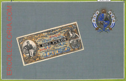Delcampe - Af2782 - URUGUAY - VINTAGE POSTCARD  - PAPERMONEY - Uruguay
