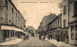 A1 - 71 - CHAUFFAILLES - Saône-et-Loire - Rue Centrale - Sonstige & Ohne Zuordnung
