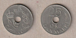 00336) Dänemark, 25 Öre 1973 - Danemark