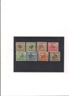 Ruanda Urundi Sélection COB Vloors.1924/1925 MNH Et MH - Unused Stamps