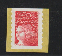 Marianne De Luquet ** - YT 3085 Rouge Sans Valeur, De Carnet, Point De Couleur - Unused Stamps