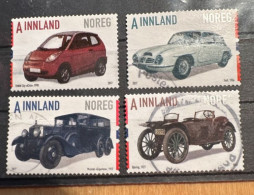 Norvège   2017  Y Et T  1885/8  O    Mi 1946/9   D 15.5 - Usados