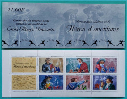 Carnet Neuf Non Plié - Personnages Célèbres - Héros D'aventure - Année 1997 - BC3121 - Personen