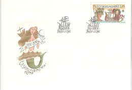 FDC 3006 Czechoslovakia EUROPA Discovery Of America 1992 - 1992