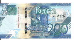 KENYA 200 SHILLINGS 2019 UNC P 54 - Kenia