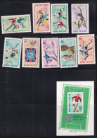 Hungry 1966 World Cup Soccer Championship SS+stamps MNH  15850 - 1966 – Inghilterra