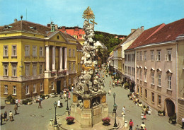 BADEN BEI WIEN, ARCHITECTURE, MONUMENT, AUSTRIA, POSTCARD - Baden Bei Wien