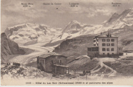 SUISSE. Hôtel Du Lac Noir (Schwarzsee) Et Panorama Des Alpes - Fribourg