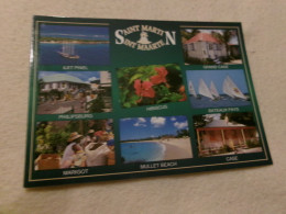 BELLE CARTE  MULTI VUES DE SAINT-MARTIN..WEST INDIES - Saint-Martin