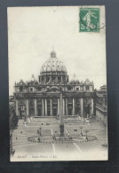 CPA - Italie - Rome - Saint-Pierre - Circulée En 1913 - San Pietro
