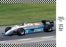 Jacques  Laffite  Ligier JS19 1982 - Grand Prix / F1