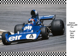Patrick  Depailler  Tyrrell 005 1974 - Grand Prix / F1