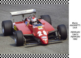 Mario  Andretti   Ferrari  126C2 1982 - Grand Prix / F1