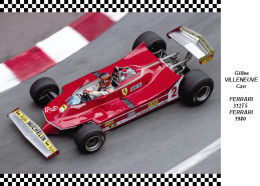 Giles Villeneuve  Ferrari 312T5 1980 - Grand Prix / F1