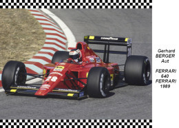 Gerhard  Berger  Ferrari   640   1989 - Grand Prix / F1