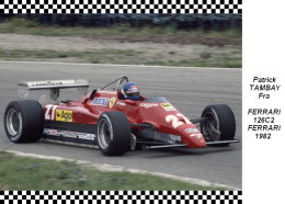 Patrick  Tambay   Ferrari   126C2   1982 - Grand Prix / F1