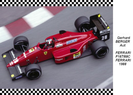 Gerhard  Berger  Ferrari   F187/88C   1988 - Grand Prix / F1