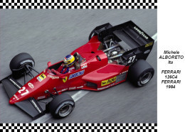 Michele  Alboreto  Ferrari   126C4   1984 - Grand Prix / F1