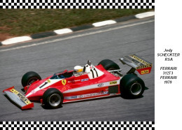 Jody Scheckter  Ferrari 312T3 1979 - Grand Prix / F1