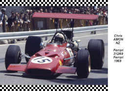 Chris  Amon   Ferrari  312/69 1969 - Grand Prix / F1