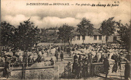 A1 - 71 - SAINT-CHRISTOPHE-EN-BRIONNAIS - Saône-et-Loire - Vue Générale Du Champ De Foire - Sonstige & Ohne Zuordnung