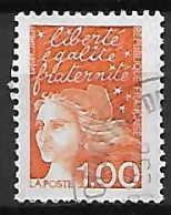 FRANCE     -    1997 .  Y&T N° 3089 Oblitéré   CACHET ROND - 1997-2004 Marianna Del 14 Luglio