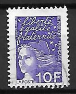 FRANCE     -    1997 .  Y&T N° 3099 Oblitéré   CACHET ROND - 1997-2004 Marianne Van De 14de Juli